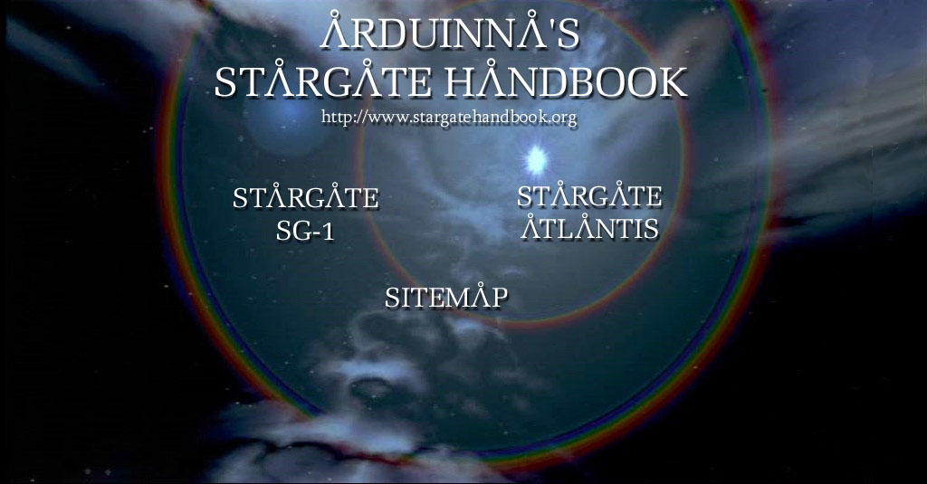 Arduinna's Stargate Handbook
